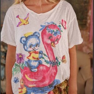 Magnolia Pearl White Tee RARE